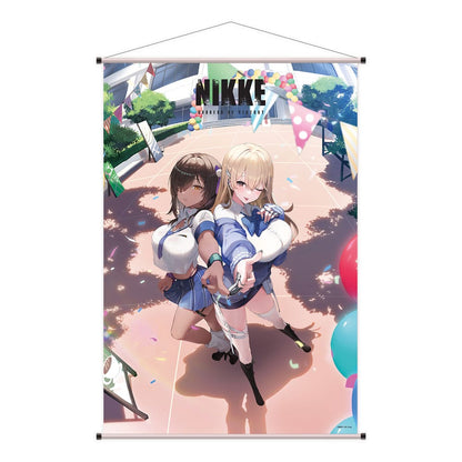 Siegesgöttin: Nikke Wallscroll Naga & Tia 60 x 90 cm