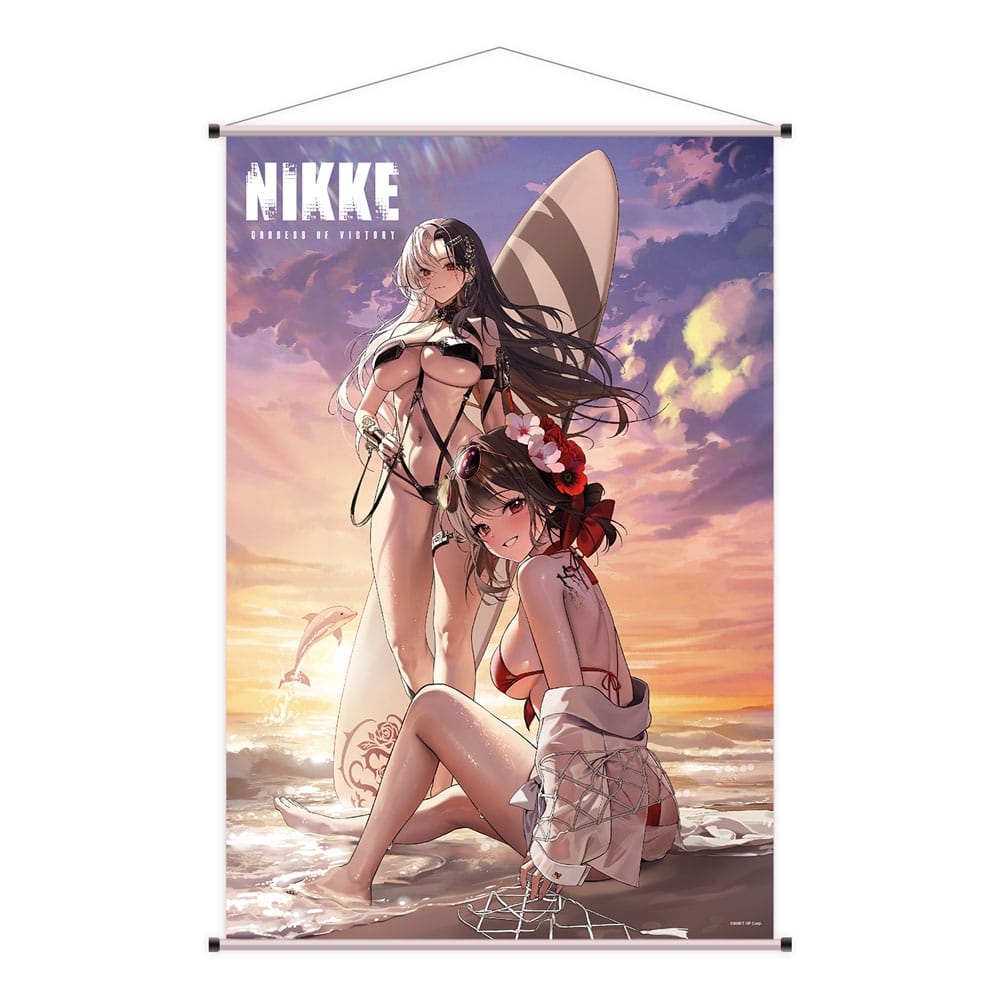 Sejrsgudinden: Nikke Wallscroll Rosanna & Sakura 60 x 90 cm