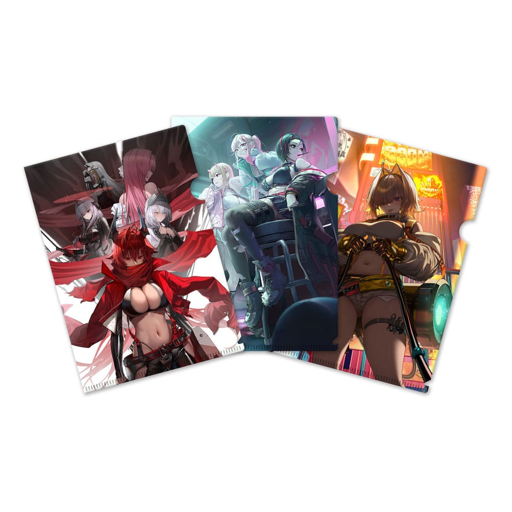 Sejrsgudinde: Nikke Clearfile 3-Set