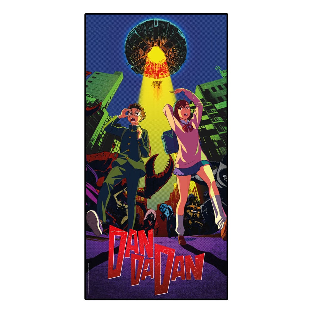 Dandadan Havlu Okarun & Momo Paranormal Invasion 150 x 75 cm