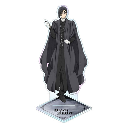 Supporto acrilico Black Butler Sebastian Olografico 14 cm
