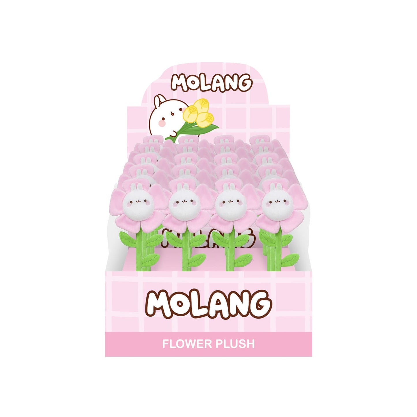 Molang plišane figure slatki cvijet 33 cm zaslon (20)