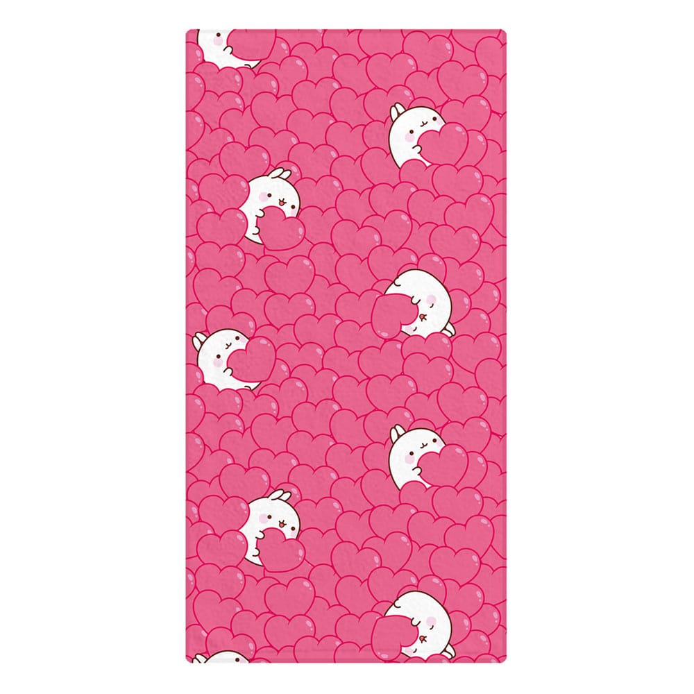 Molang Handtuch Herzen 35 x 75 cm