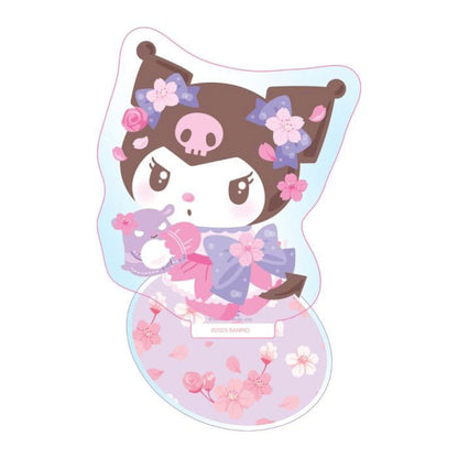 Supporto Acrilico Sanrio Kuromi Olografico 6 cm