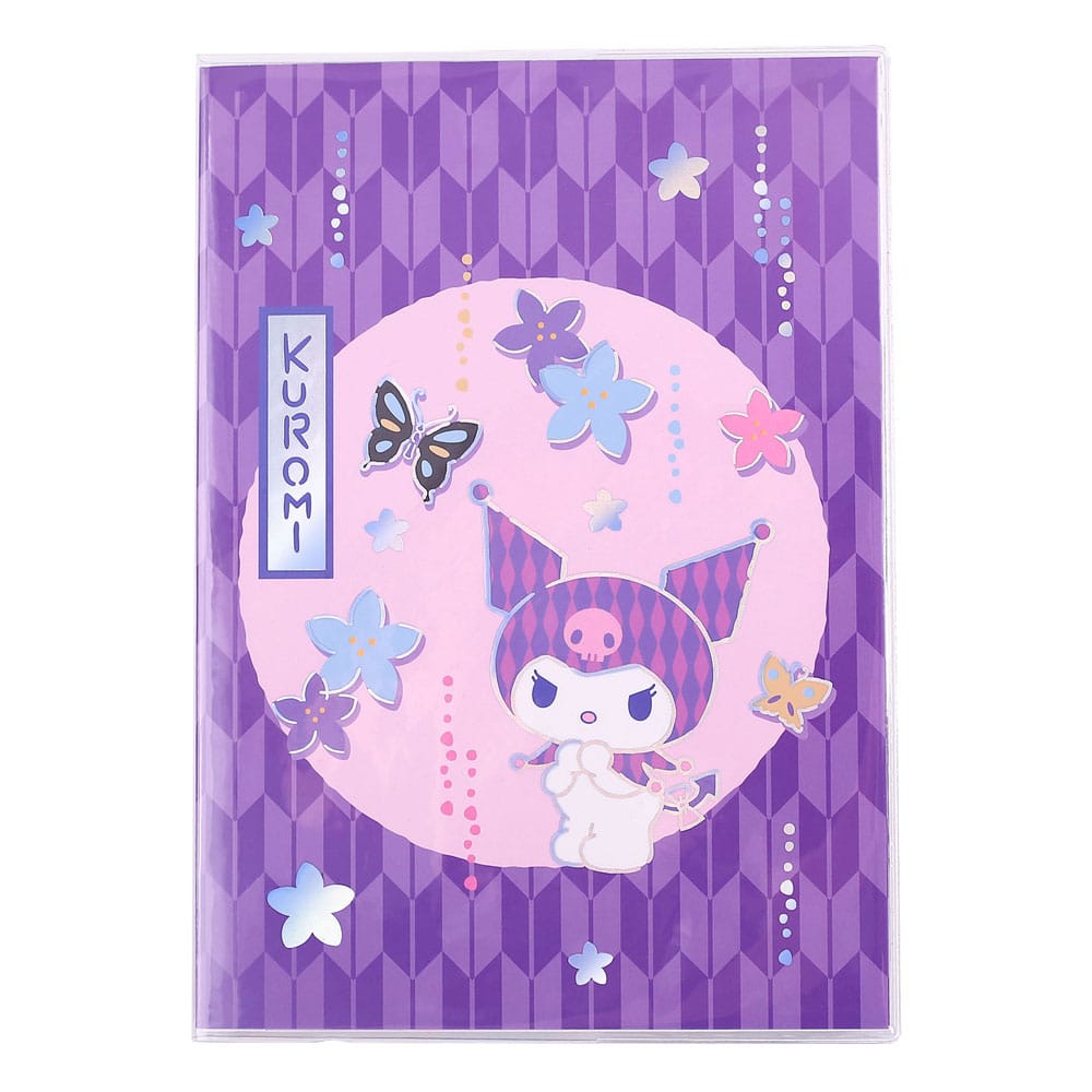 Sanrio Notizbuch Kuromi Japanisch holografisch kariert