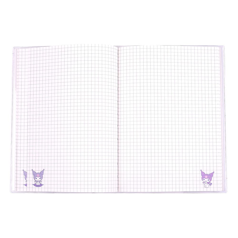 Sanrio Notizbuch Kuromi Japanisch holografisch kariert