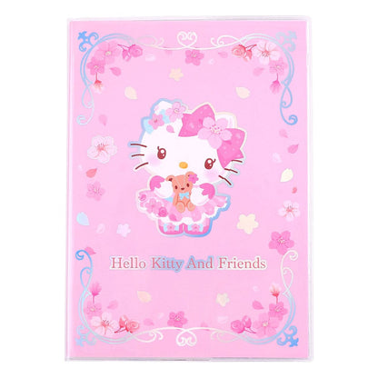 Sanrio Notizbuch Hello Kitty & Friends Sakura-Serie holografisch kariert
