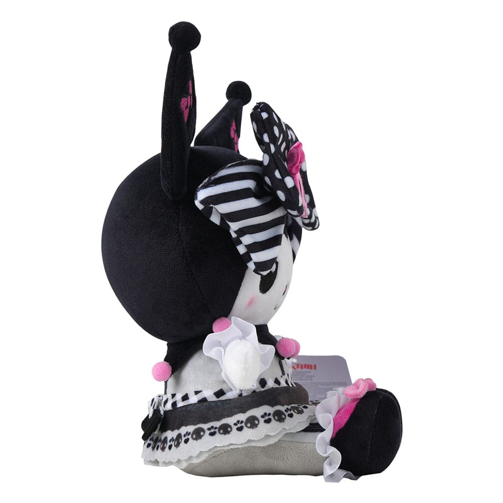 Sanrio Pink Black Party Series Plišana figura Kuromi XL 35 cm