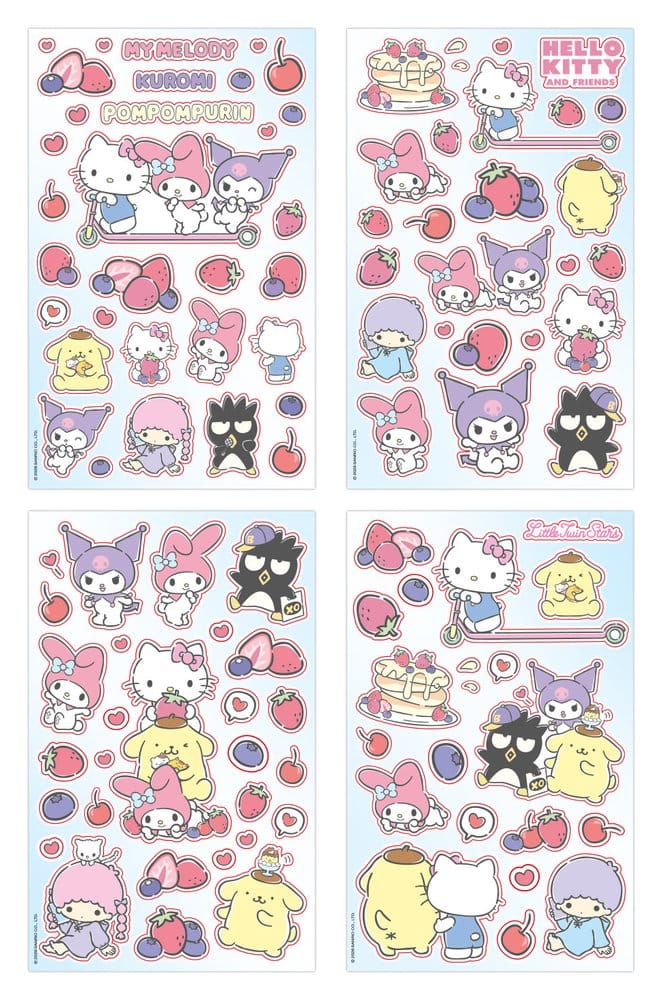 Pacchetto adesivi Sanrio Hello Kitty & Friends 02 Tutti i giorni