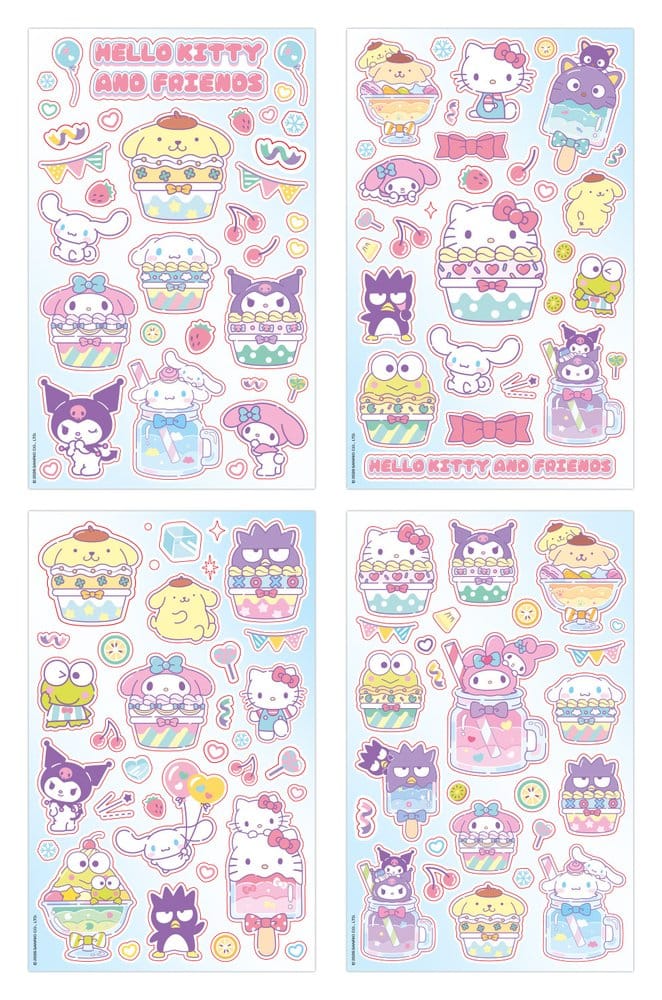 Pacchetto adesivi Sanrio Hello Kitty & Friends 03 Cupcake
