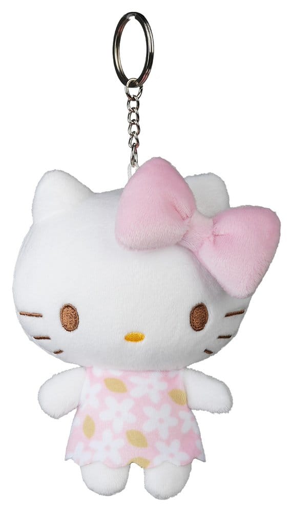 Sanrio Pluche Sleutelhanger Hello Kitty Botercrème 12 cm