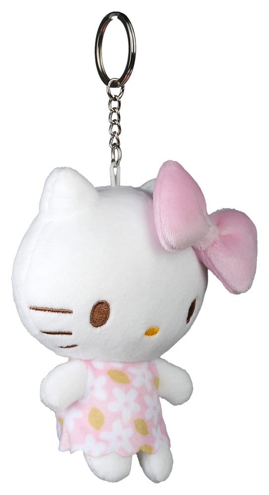 Sanrio Pluche Sleutelhanger Hello Kitty Botercrème 12 cm