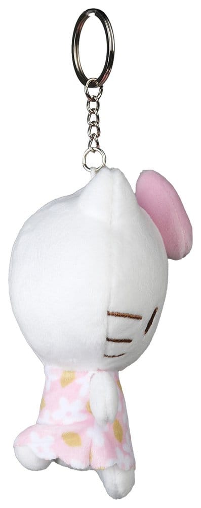 Sanrio Pluche Sleutelhanger Hello Kitty Botercrème 12 cm