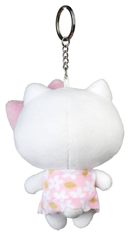 Sanrio Pluche Sleutelhanger Hello Kitty Botercrème 12 cm