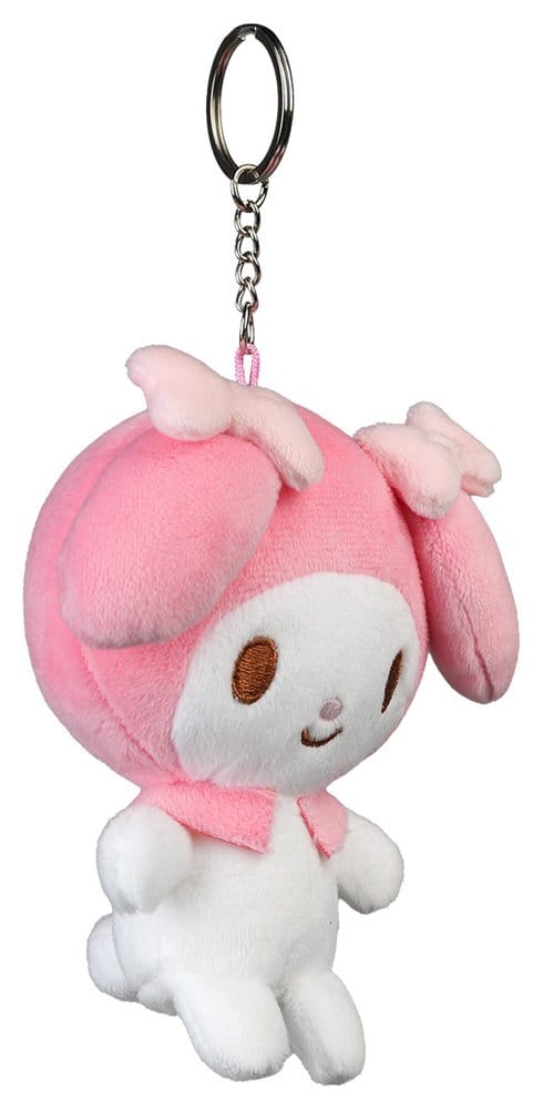 Portachiavi in peluche Sanrio My Melody Kawaii 12 cm