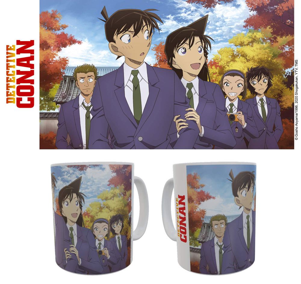 Detektiv Conan keramisk krus Shinichi & løb