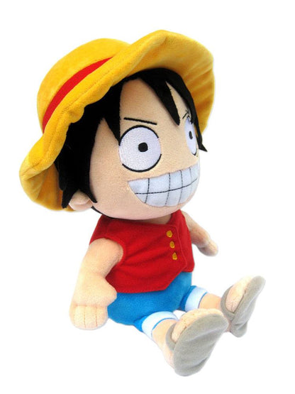 Una figura di peluche a un pezzo Luffy 32 cm