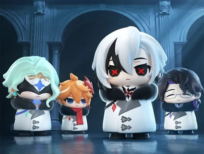 Genshin Impact Mini Figurer Fatui Harbingers Chibi Design 7 cm Blind Box Display (9)