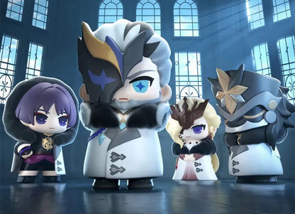 Genshin Impact Mini Figurer Fatui Harbingers Chibi Design 7 cm Blind Box Display (9)