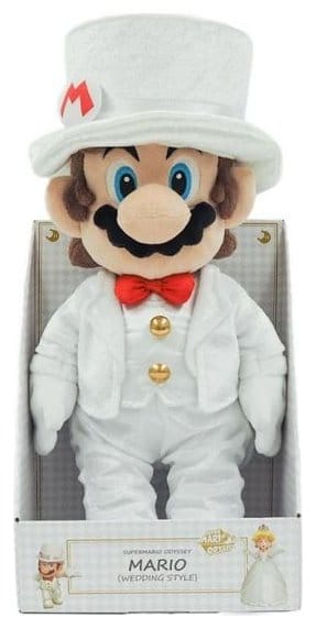 Peluche Super Mario Mario Wedding 39 cm