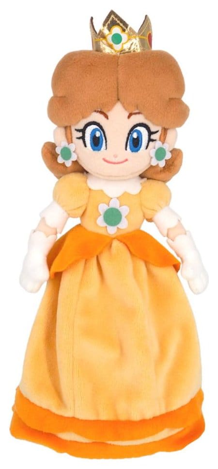 Super Mario pluche figuur prinses Daisy 25 cm