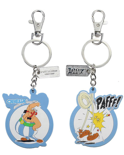 Asterix: Obelix Pafff Reversible Rubber Keychain
