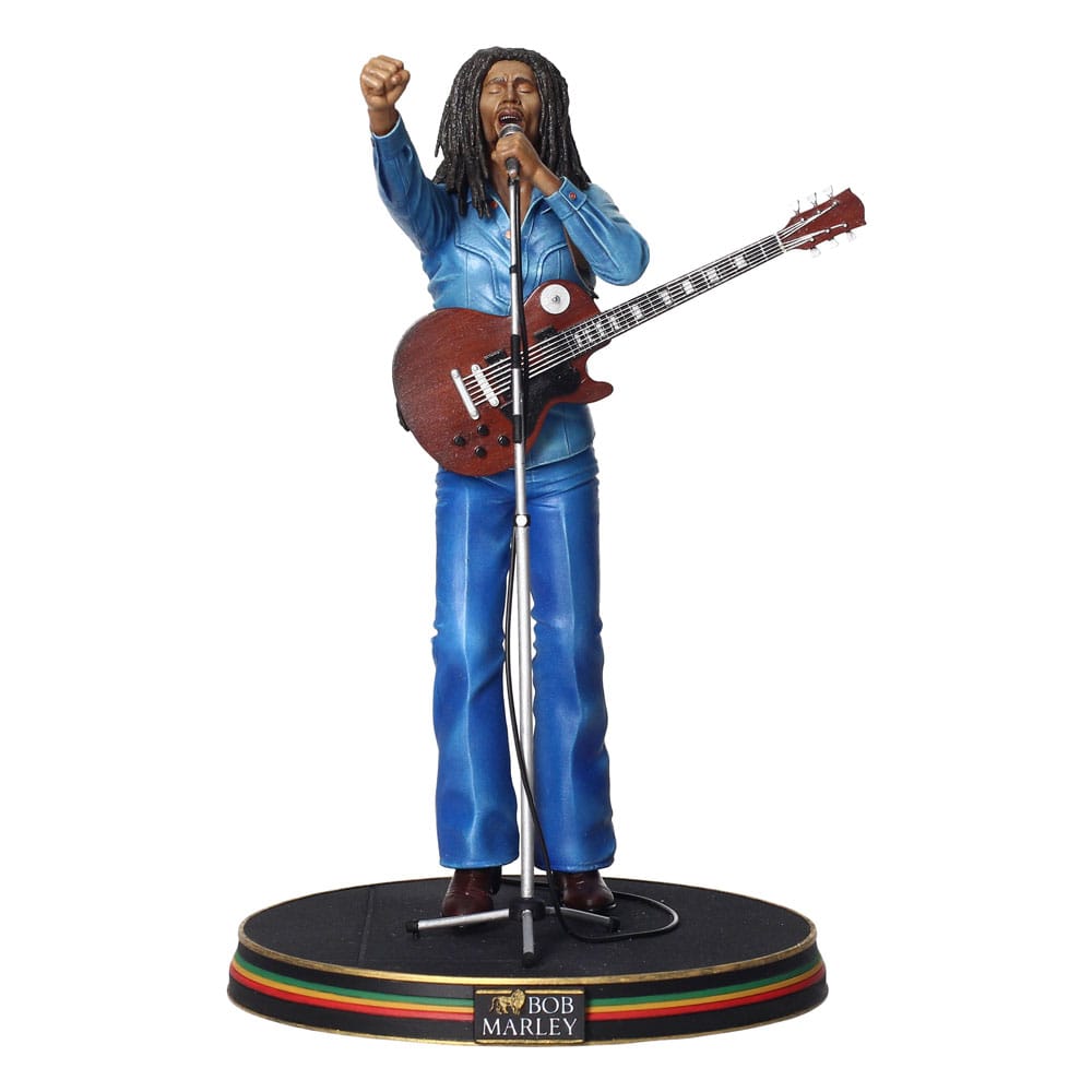 Bob Marley PVC Figur Live ved Rainbow '77 24 cm