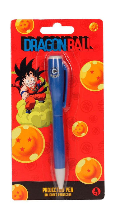 Dragon Ball Pen with Light Projector Capsule Corp - Damaged packaging