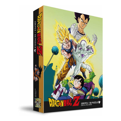 Dragon Ball Z Jigsaw Puzzle with 3D-Effect Namek Battle (100 pieces)