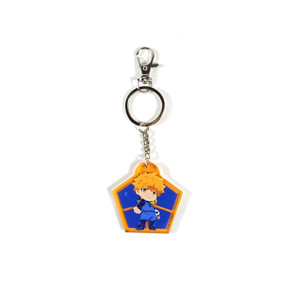 Keychain Blue Lock Acrylique Rennsuke Kunigami Chibi Style 5 cm