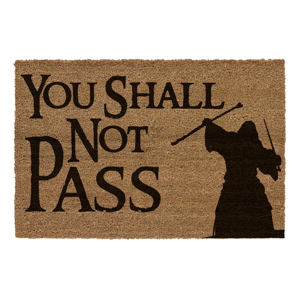 Lord of the Rings Doormat Du skal ikke passere 60 x 40 cm