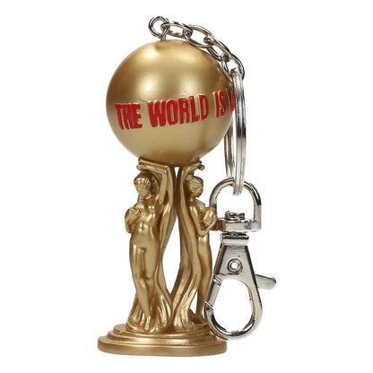 Scarface nøkkelring The World is Yours 2 cm