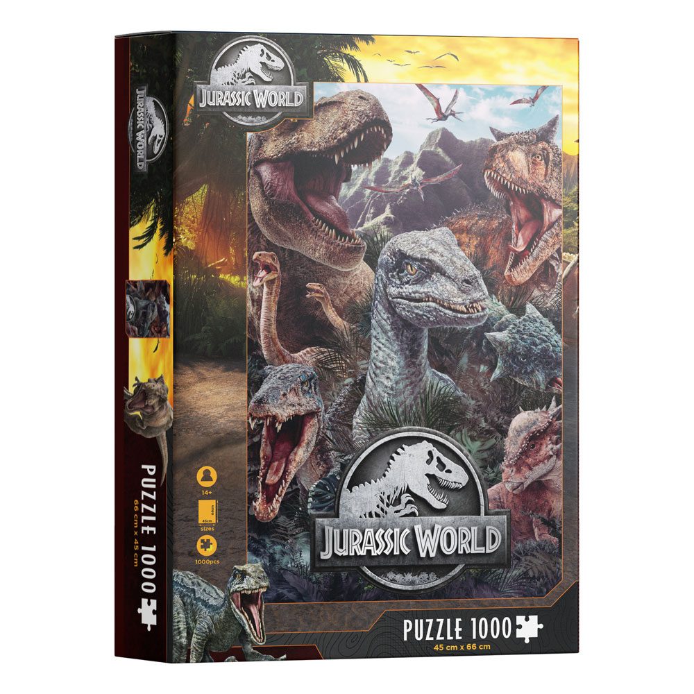 Poster per puzzle Jurassic World Jigsaw (1000 pezzi)