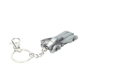 Batman 1989 Metal Keychain Batmobile 7 cm