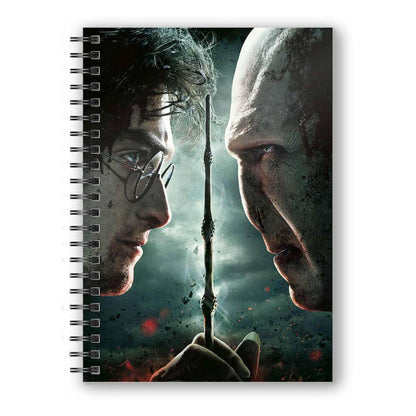 Harry Potter notesbog med 3D-effekt Harry Potter vs. Voldemort