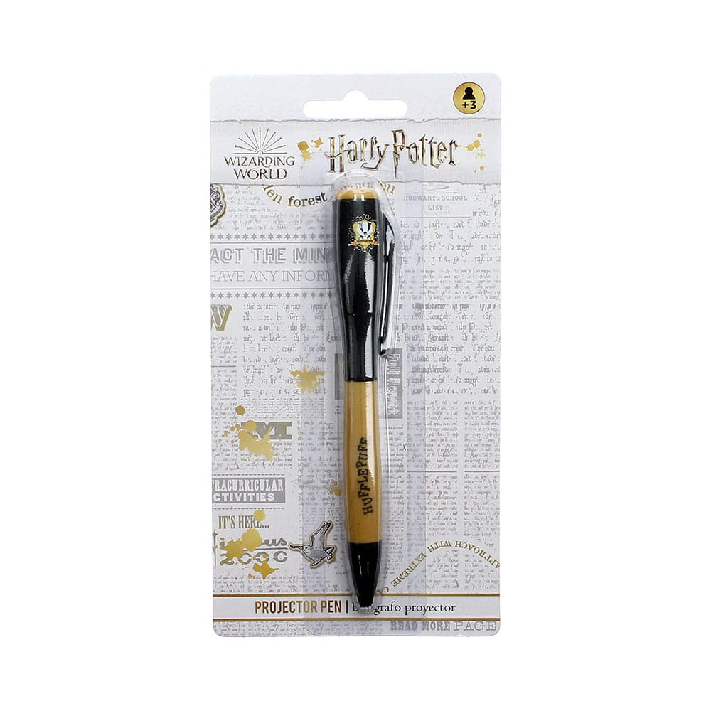 Harry Potter Pen with Light Projector Hufflepuff