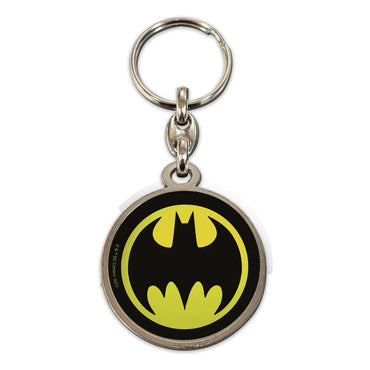 DC Comics: Batman Logo Round Metal Keychain