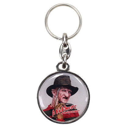 Elm Street Metal Keychain On Freddy'de Kabus