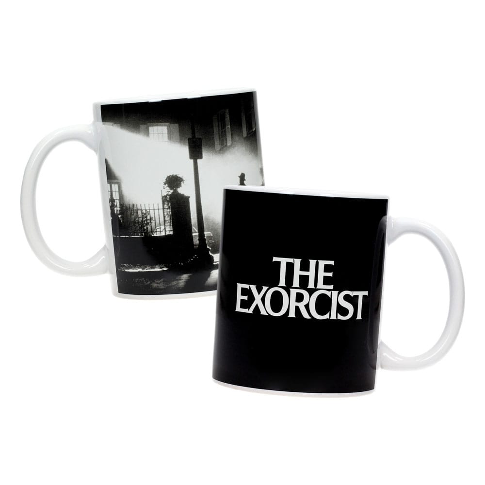 he Exorcist Gavesæt Krus & Nøglering Poster Print Sort & Hvid