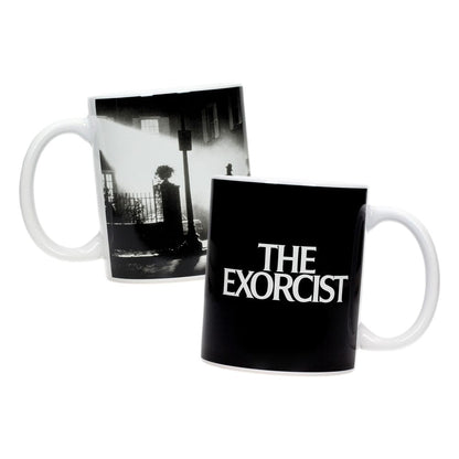he Exorcist Gavesæt Krus & Nøglering Poster Print Sort & Hvid