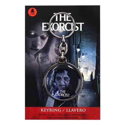 he Exorcist Gavesæt Krus & Nøglering Poster Print Sort & Hvid