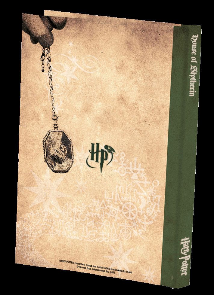 Harry Potter Notebook with Light Slytherin