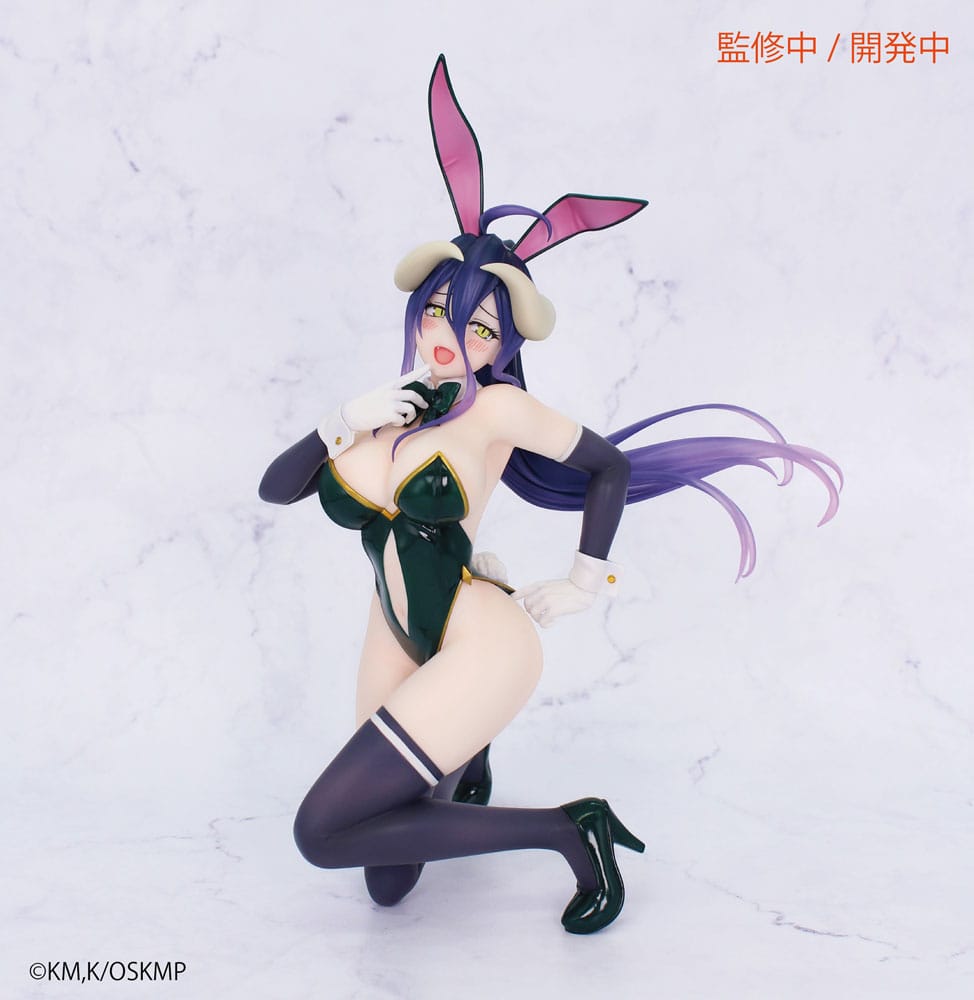 Estatua de PVC de un séptimo quilate de Overlord 1/7 Albedo Bunny Ver. 19cm