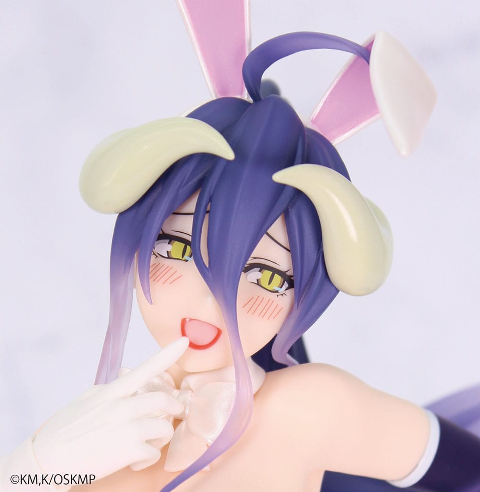 Overlord One-Seventh Carat PVC Statue 1/7 Albedo Bunny blanc Ver. 19 cm