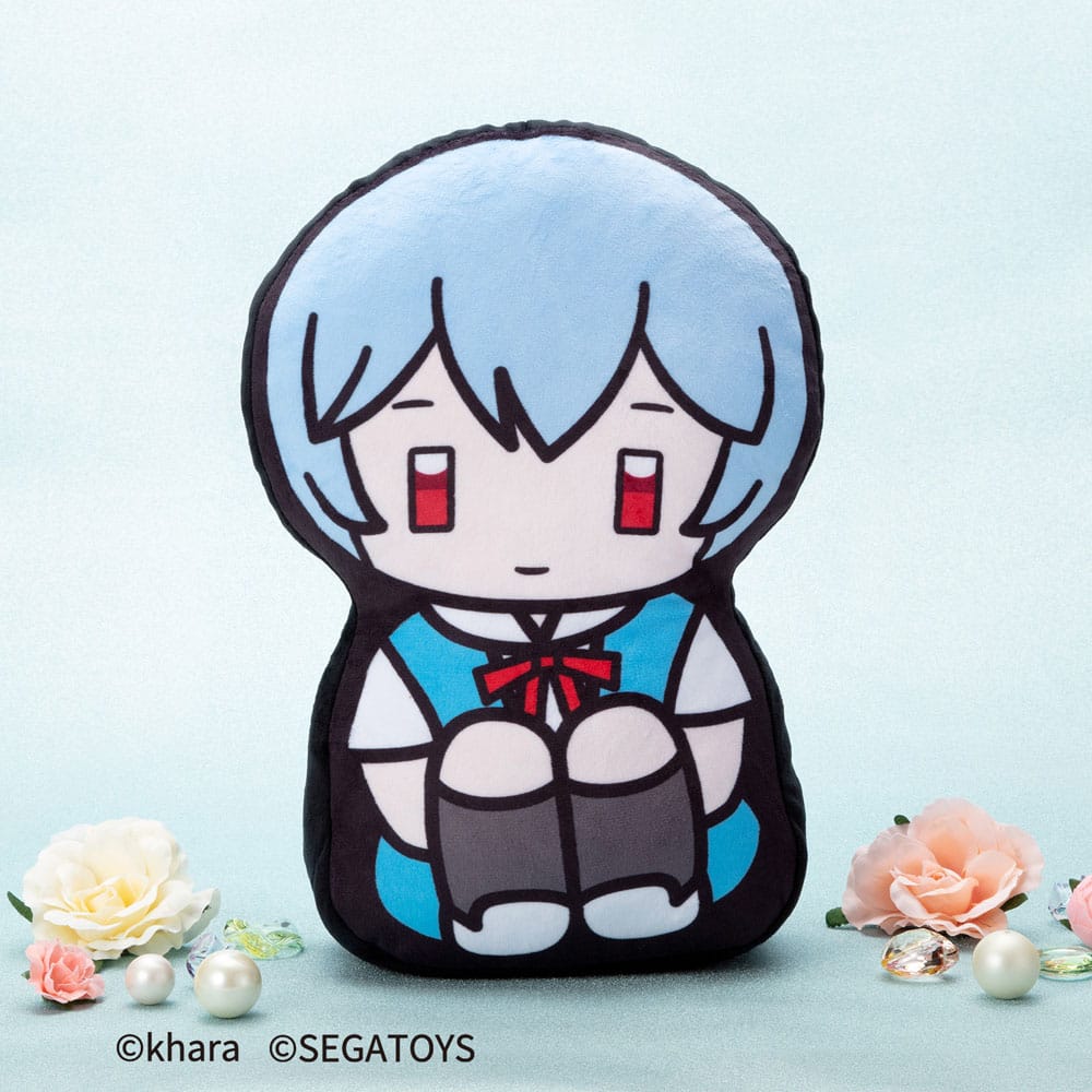 Neon Genesis Evangelion 2D Plush Figure Rei Ayanami 32 cm