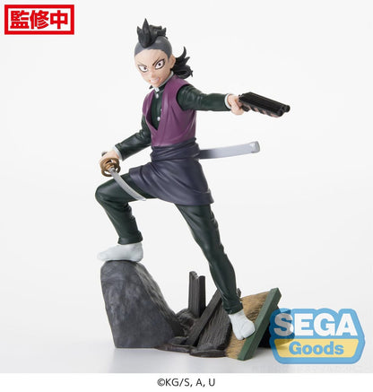 Demon Slayer: Kimetsu no Yaiba Xross Link Anime PVC Estatua Genya Shinazugawa -Wordsmith Village Arc- 15 cm