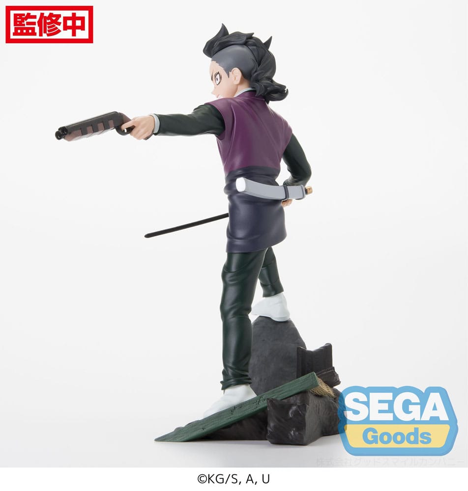 Demon Slayer: Kimetsu no Yaiba Xross Link Anime PVC Estatua Genya Shinazugawa -Wordsmith Village Arc- 15 cm