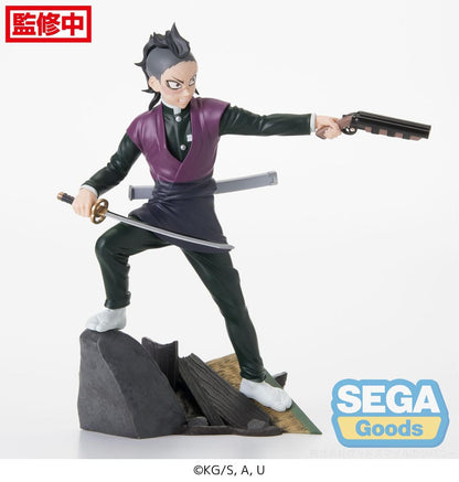 Demon Slayer: Kimetsu no Yaiba Xross Link Anime PVC Estatua Genya Shinazugawa -Wordsmith Village Arc- 15 cm