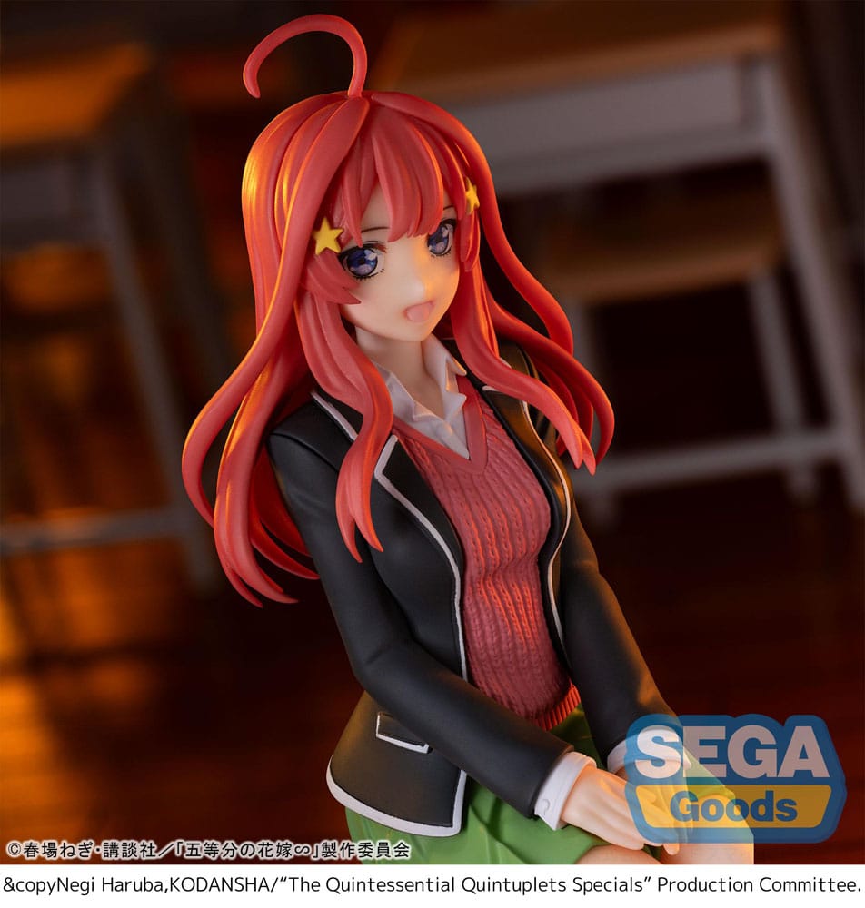 The QuintEssential QuintUplets Specials PM Statue Pvc Itsuki Nakano 10 cm