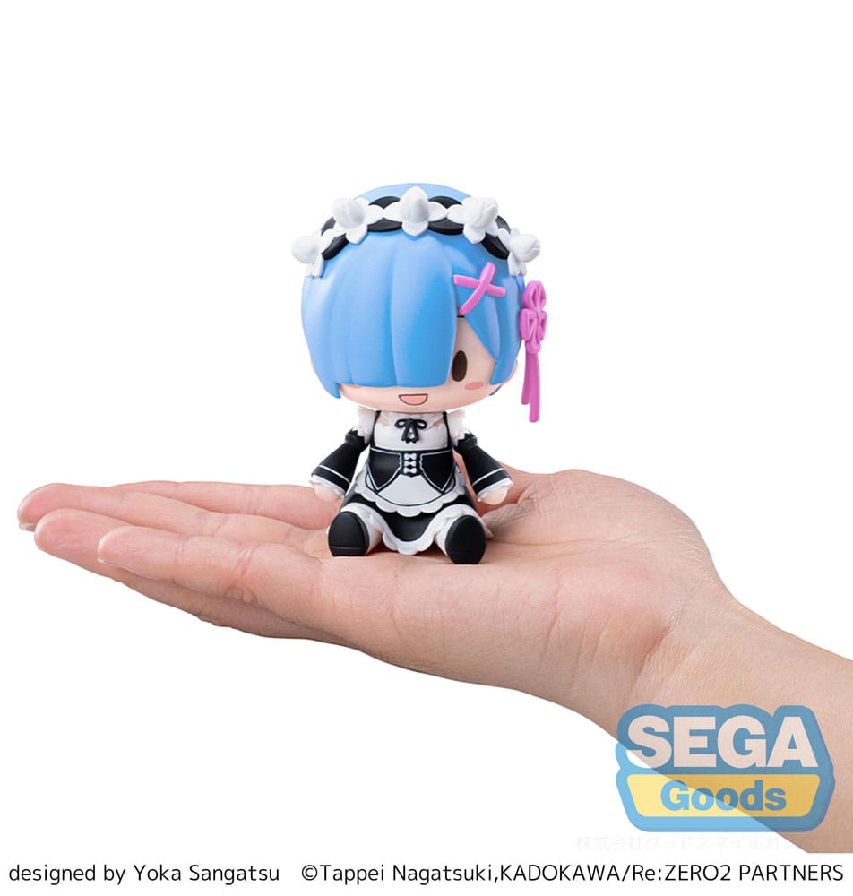 Re: Zero Start Life i en annan värld Fuwa Petit Chibi Figure Rem 8 cm